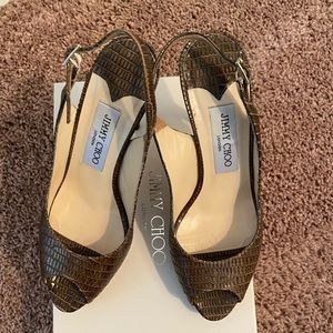 Jimmy Choo Shoes | “Nova” | Brown | Size: 36.5|